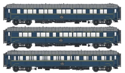L.S. Models LS49320 - H0 - 3-tlg. Set Schlafwagen WL S3, Ep. IV